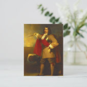 Admiral Robert Blake Postkarte (Stehend Vorderseite)