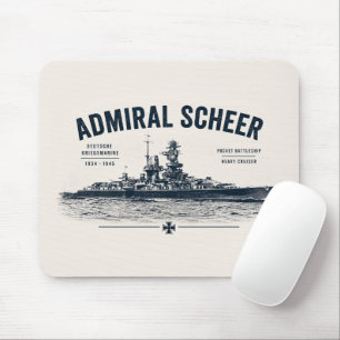 Admiral Scheer Mauspad