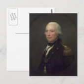 Admiral Sir Robert Calder Postkarte (Vorne/Hinten)