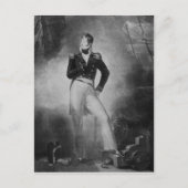 Admiral Thomas Cochrane Postkarte (Vorderseite)