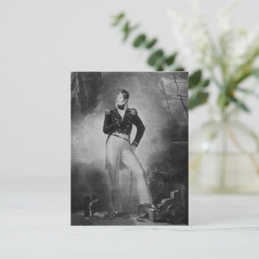 Admiral Thomas Cochrane Postkarte (Stehend Vorderseite)