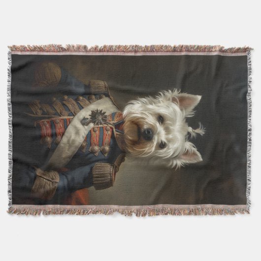 Admiral West Highland Terrier Decke (Vorderseite)