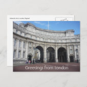 Admiraliegrüße Postkarte (Vorne/Hinten)