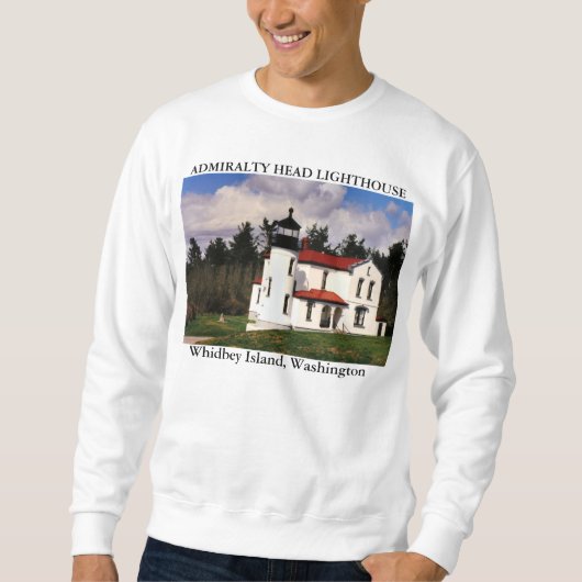 Admiralitätshauptleuchtturm, Washington Sweatshirt (Vorderseite)