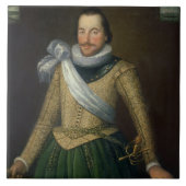 Admirals-Sir Thomas Button (d.1694) Fliese (Vorderseite)