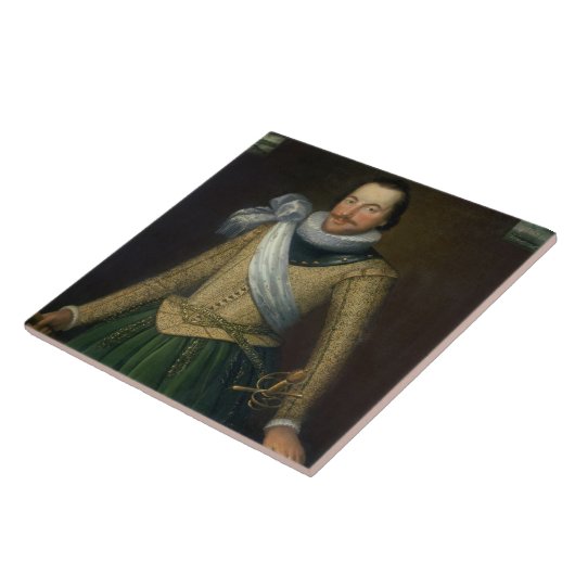 Admirals-Sir Thomas Button (d.1694) Fliese (Seite)