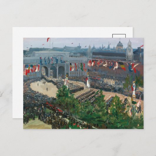 Admiralty Arch, 19. Juli 1919 | Sir John Lavery Postkarte (Vorne/Hinten)