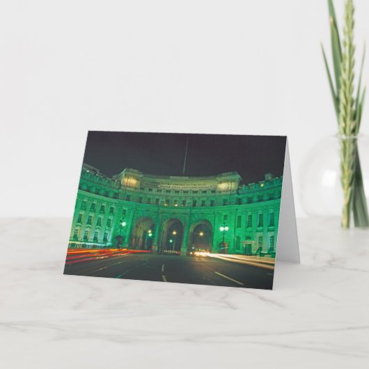 Admiralty Arch Trafalgar Square London Dankeskarte (Vorderseite)