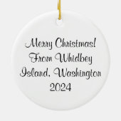 Admiralty Head Leuchtturm Ornament (Hinten)