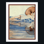 "Admiration" Art Deco Drucken von Jacque Declerc Poster<br><div class="desc">Paris Art Déco aus den 1920er Jahren Print "Admiration" by Jacque Declerc-16x20</div>