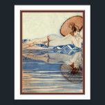 "Admiration" Art Deco Drucken von Jacque Declerc Poster<br><div class="desc">Paris Art Déco aus den 1920er Jahren Print "Admiration" by Jacque Declerc-16x20</div>
