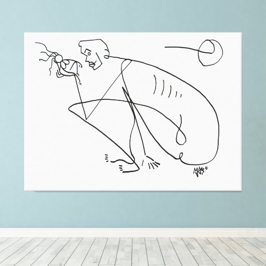 ADMIRATION LEINWANDDRUCK (Insitu (Holzboden))