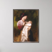 Admiration von Mutter durch William Adolphe Bougue Leinwanddruck (Vorderseite)