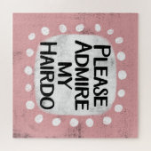 Admire My Hairdo Jigsaw Puzzle (Horizontal)