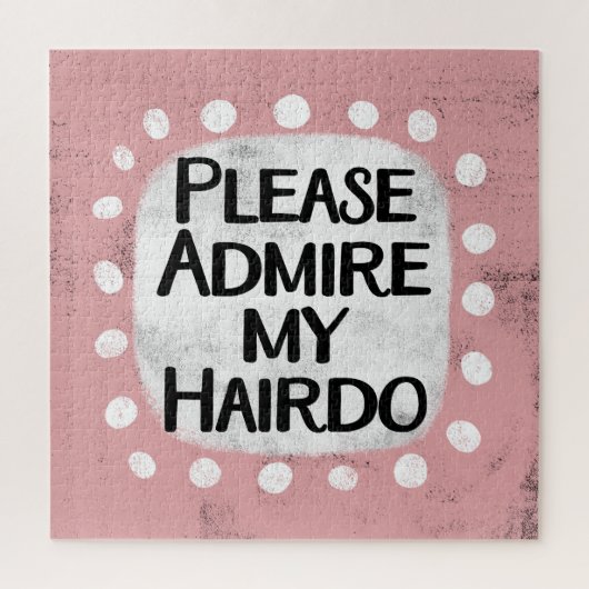 Admire My Hairdo Jigsaw Puzzle (Vertikal)