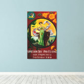 Admission Day Advertising, Staat Festival 2 Leinwanddruck (Insitu (Holzboden))