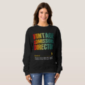Admissions Director Appreciation Week Back to Scho Sweatshirt (Vorne ganz)