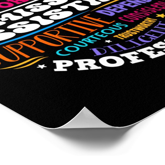 Admissions Istant Squad Life Teacher Appreciation  Poster (Ecke)