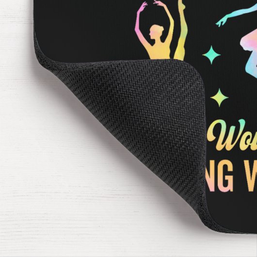 Admit It Dance Cl Would Be Boring Without Me Funny Mousepad (Ecke)