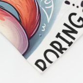 Admit It Life Would Be Boring Funny Cat Lover Gift Fleecedecke (Ecke)