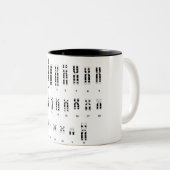 ADN humano Zweifarbige Tasse (VorderseiteRechts)