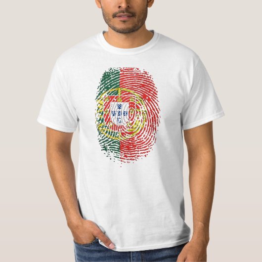 ADN Português (DNS) - Tugas Camisas e Presentes T-Shirt (Vorderseite)