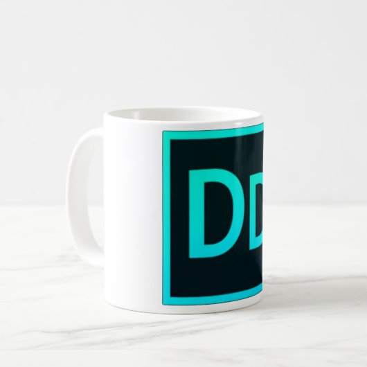 Adobe-ähnliche DigiDuncan Tasse (Vorderseite Links)