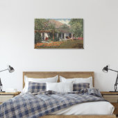 Adobe (ältestes Haus in Palmfedern) Leinwanddruck (Insitu (Schlafzimmer))