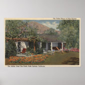 Adobe (ältestes Haus in Palmfedern) Poster (Vorne)