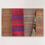 Adobe Blanket, mexikanischer Decken Puzzle<br><div class="desc">Das Land der Verzauberung hat einen eigenen Look und ein eigenes Gefühl. Dieses Foto einer Reihe mexikanischer Decken,  die über einem Zaun in Santa Fe hängen,  sagt wirklich New Mexico.</div>