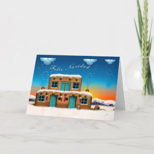 Adobe-Casa-Weihnachten Feiertagskarte