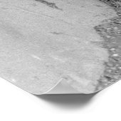 Adobe Doorway Architecture Black & White Foto Poster (Ecke)
