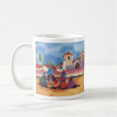 Adobe-Dorf Kaffeetasse (Links)
