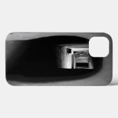 Adobe-Durchgang: Schwarzes u. weißes Foto Case-Mate iPhone Hülle (Rückseite (Horizontal))