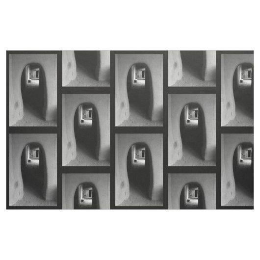 Adobe-Eingangs-Schwarzweiss-Foto-Gewebe Stoff (Fat Quarter (45,7 x 55,9 cm))