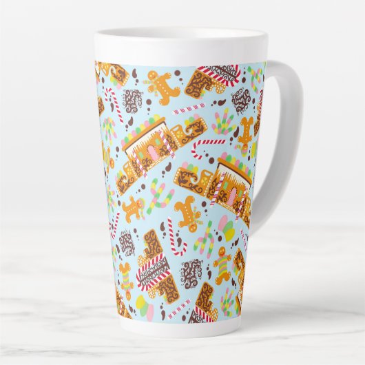 Adobe Gingerbrot House mit Gum Drops Milchtasse (Rechte Ecke)