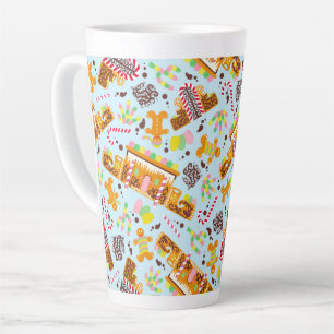Adobe Gingerbrot House mit Gum Drops Milchtasse