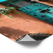 Adobe House Taos New Mexico Foto Poster (Ecke)