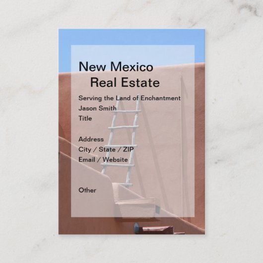 Adobe Ladder Business Cards Terminkarte (Vorderseite)