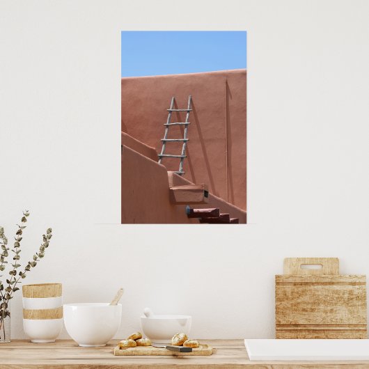 Adobe Ladder Poster (Küche)