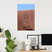 Adobe Ladder Poster (Heimbüro)