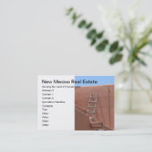 Adobe-Leiter-Visitenkarten Terminkarte (Stehend Vorderseite)