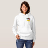 Adobe lernen macht meinen Kopf implodieren Emoji Hoodie (Vorne ganz)