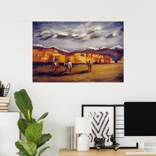 Adobe Oasis Poster (Heimbüro)