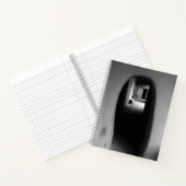 Adobe Passageway im Südwesten: Schwarzweiß-Foto Notizblock (Innenseite)