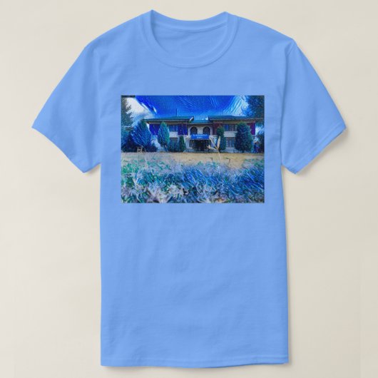 adobe photoshop abstraktes Foto schöne Natur ae T-Shirt (Design vorne)
