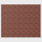 Adobe Terracotta Tiles Geschenkpapier (Flach)