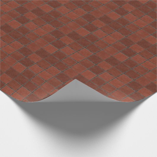 Adobe Terracotta Tiles Geschenkpapier (Ecke)