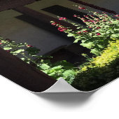 Adobe Vigas La Fonda Hotel Santa Fe NM Poster (Ecke)