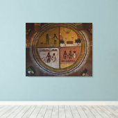 Adobe-Wandkunst Leinwanddruck (Insitu (Holzboden))